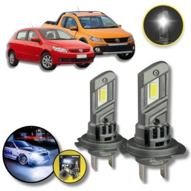 Imagem de Super Led Farol Auto Baixo S14xH7 Vw Gol Saveiro Voyage G5 G7 - Shockl
