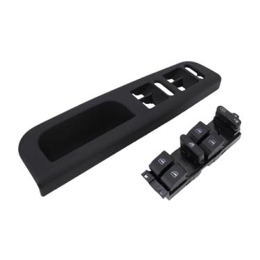 Imagem de Acouto Janela -mestre Interruptor e Conjunto de Moldura 3B1867171E 1J4959857D Controles de Janela do Carro e Acessórios de Manivela de Conjunto de Painéis