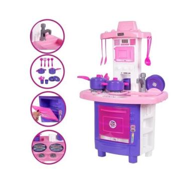 Imagem de Cozinha Infantil Completa Brinquedo Faz de Conta - Homeland