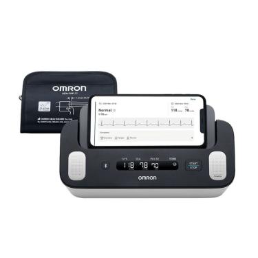 Imagem de Monitor de Pressão Arterial de Braço Complete ECG Omron HEM-7530T