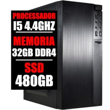 Imagem de Pc Computador Core i5 9 Geração, Ssd 480GB, 32Gb Ddr4, GeForce (32GB DDR4)