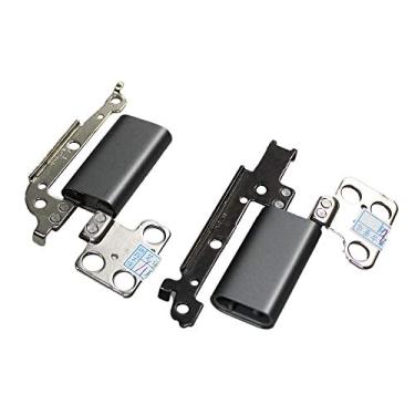 Imagem de Zahara Dobradiça de tela LCD para laptop esquerda + direita conjunto de substituição para Dell Inspiron 13MF 7368 7378 P69G I7368 I7378