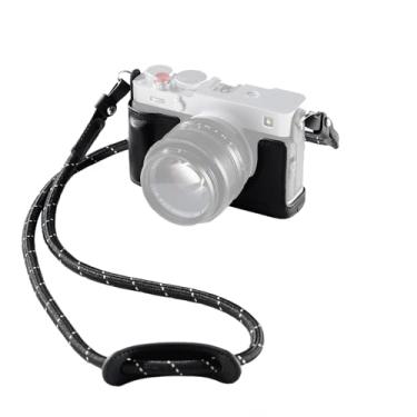 Imagem de SMALLRIG Kit de capa de couro X-E5 para FUJIFILM X-E5, capa vintage de meio corpo com alça de ombro, material de couro genuíno, Preto