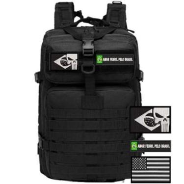 Imagem de Mochila Tática 50 Litros Militar Trilha Camping Bolsa PREMIUM COR:;TAMANHO:G;GÊNERO:UNISSEX-Unissex
