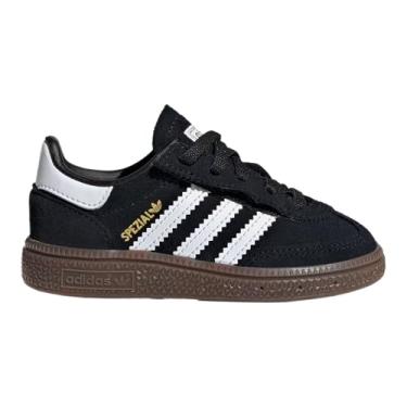 Imagem de adidas Tênis infantil de handebol Spezial (branco nuvem, preto/goma), Multi, 6 Wide Infant