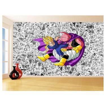 Imagem de Papel De Parede Dragon Ball Goku Vegeta Anime 3,5M Dbz171 - Você Decor