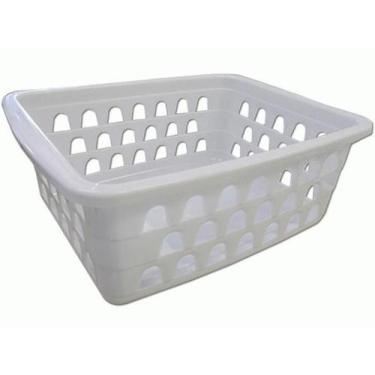Imagem de Cesto Organizador Multiuso Médio Branco 0593 Uninjet