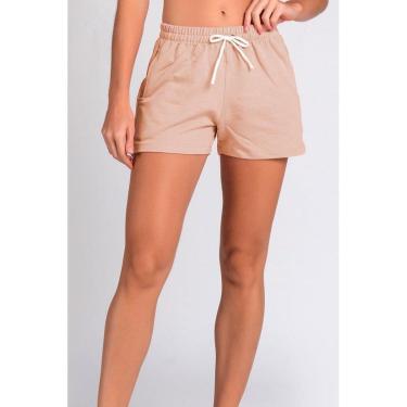 Imagem de Short Moletom Runner Cappuccino-Feminino