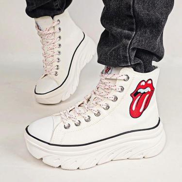 Imagem de Tênis Feminino Rolling Stones Funky Street Sing It Loud Skechers 177968-Feminino