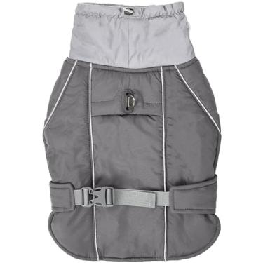 Imagem de Casaco quente para cachorro em clima frio Jaqueta de inverno refletiva e à prova vento Colete reversível Stormguard Snow Snowsuit cachorros pequenos médios grandes