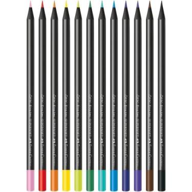 Imagem de Ecolápis de Cor Supersoft 12 Cores Vivas FABER-CASTELL