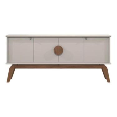 Imagem de Buffet Aparador 4 Portas MDF 168cm de Largura Suporta 20kg - TOPDEAL L