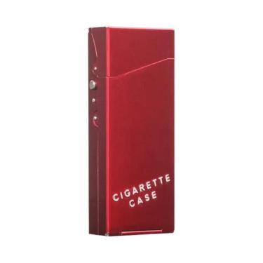 Imagem de Caixa De Cigarros Em Liga De Alumínio Para 21 Peças, À Prova De Umidad