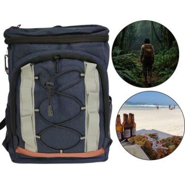 Imagem de Mochila Térmica 30l Bolsa Cooler Impermeável Entregas Viagem - BMAX, A