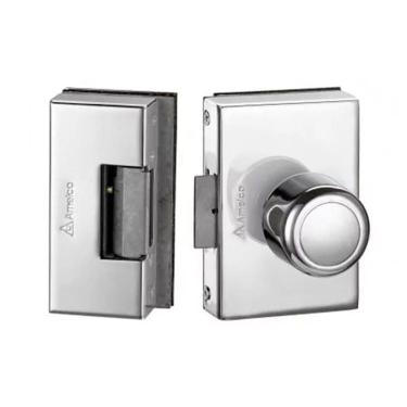 Imagem de Fechadura Elétrica Porta de Vidro 2 Folhas FV35ICR Amelco