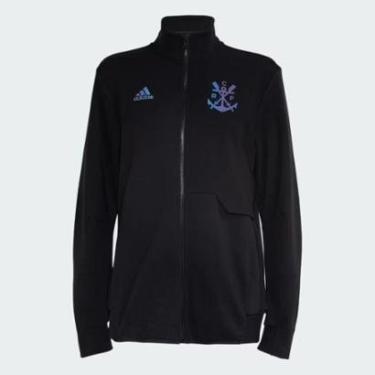 Imagem de Jaqueta Flamengo Hino adidas 2023 Feminina HY6251-Feminino