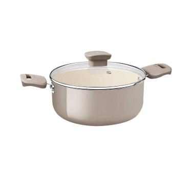 Imagem de Caçarola Tramontina Veronese Alumínio E Cerâmica Bege 22cm 3,6 L