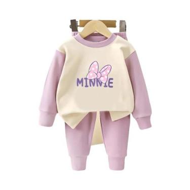 Imagem de Conjuntos De Pijamas De Manga Longa Para Meninas Outono 2025 Roupas Ca