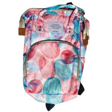 Imagem de Mochila Maternidade Bebê Mamãe Impermeável Multifuncional  - lojaaquit