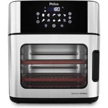 Imagem de Air Fryer Philco 16L 4 em 1 Painel Digital PAF16A 220V, Preto, 220V