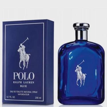 Imagem de Perfume Polo Blue Eau De Toilette 200ml Masculino + 1 Amostra De Fragr