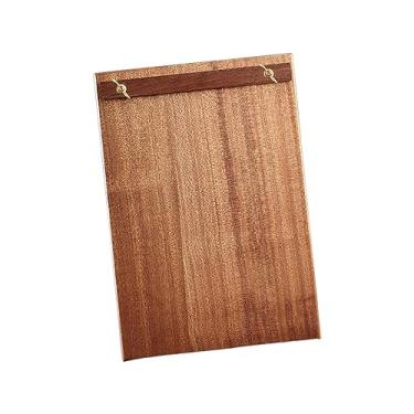 Imagem de Dynwave Suportes para documentos de cavalete Prateleira de exibição Prateleira estilo vintage com cavalete de madeira pintura criativa cavalete livre de pé, A5 Estilo a