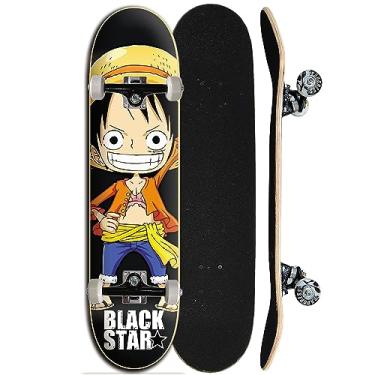 Imagem de Skate semi profissional Completo Black Star - Pirata