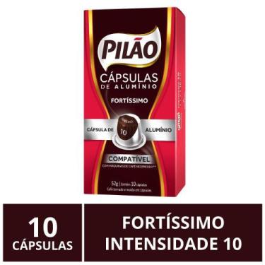 Imagem de Café Pilão, Cápsulas Para Nespresso, Fortissimo