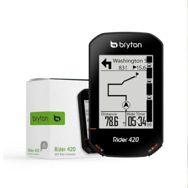 Imagem de Ciclo Computador Com GPS Bryton 420 E + Suporte de Guidão Original Bryton