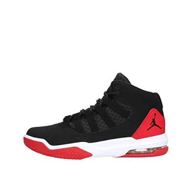 Imagem de Nike Air Jordan Max Aura Mens Basketball Trainers AQ9084 Sneakers Shoes (UK 9 US 10 EU 44, Black Gym red 023)
