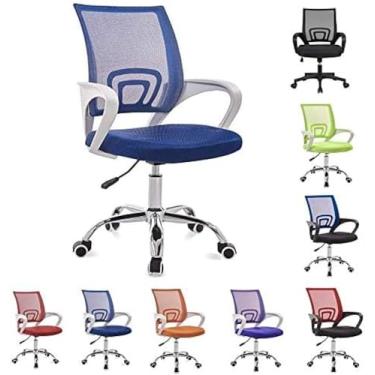 Imagem de Cadeira de mesa Cadeira de jogos Cadeira de computador de malha doméstica Cadeira giratória de elevação Cadeira de escritório Cadeira de reunião Cadeira de funcionários Cadeira de dormitório