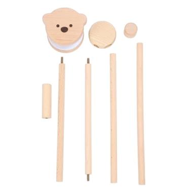 Imagem de Braço Móvel para Berço de bebê, Rotação de 360 ​​graus, Madeira de Faia, Braço Móvel, ângulos Ajustáveis, Rede Estável, Haste Suspensa, Função, Coisas de Madeira para bebê