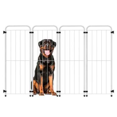 Imagem de Cercado Grande Cachorro Caes Pet Grade 4 Modulos 98x150cm - Utility, B