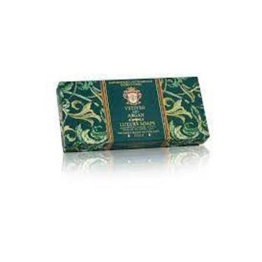 Imagem de Caixa Presente com 3 Sabonetes Importados Vetiver e Argan 125g Fiorent