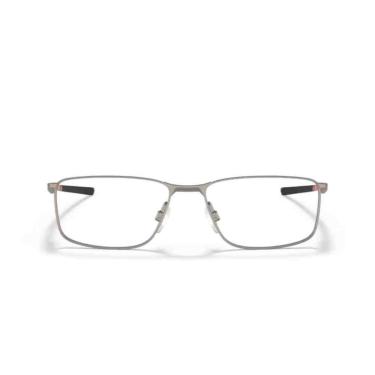 Imagem de Armação de Grau Oakley Retangular Socket 5.0 Cromado 0OX3217 32170355-Masculino