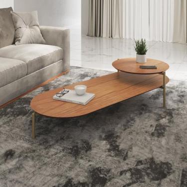 Imagem de Mesa de Centro Industrial Tampo em MDF Moscow - Sym Decor