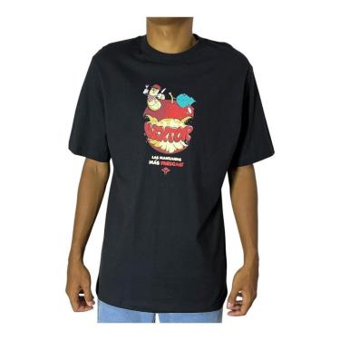 Imagem de Vextor Camiseta Oversized Macã-Masculino