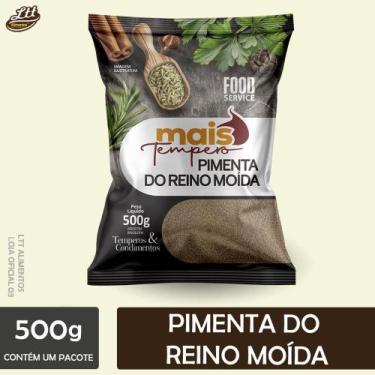 Imagem de Pimenta Do Reino Em Pó Pacote 500g Pimenta Moeda - Mais Tempero