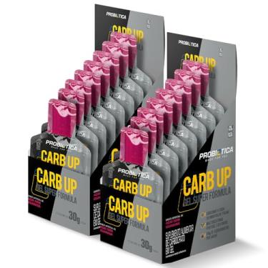 Imagem de Kit 2x Carb Up Gel Super Formula Display C/10 Sachês Cada - Probiótica - Repositor de Energia (2x Caixas, Açai com Guarana)