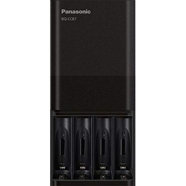 Imagem de Carregador de bateria individual Panasonic BQ-CC87AKBBA eneloop pro Advanced com tecnologia de carregamento portátil, preto