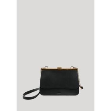 Imagem de Bolsa Média Estruturada Com Alça Corrente Metalizada-Feminino