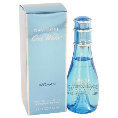 Imagem de Perfume Feminino Cool Water Davidoff 50 Ml Eau De Toilette