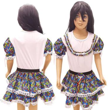 Imagem de Fantasia Festa Junina Infantil Divino Espírito Santo Tamanho G