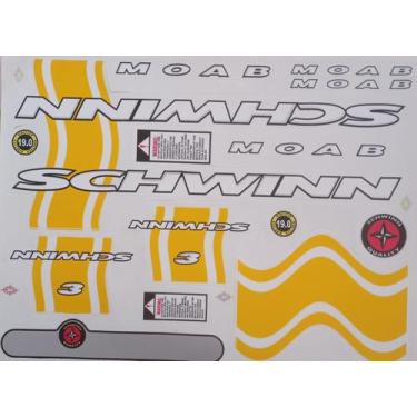Imagem de Adesivos Colante Bikes SCHWINN AMARELO - Amazonas