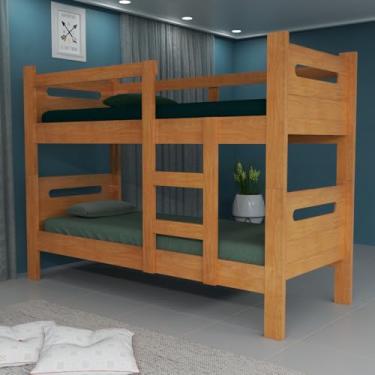 Imagem de Beliche 2 Andares MDF Cor Cerejeira