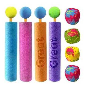 Imagem de Brinquedos De Esguicho Para Piscina | Jato de Espuma e Água - Conjunto de Jogos para Piscina Brinquedo Interativo de Praia para Exterior Pátio Parque Animais de Estimação Acampamento Rio Piquenique Ca
