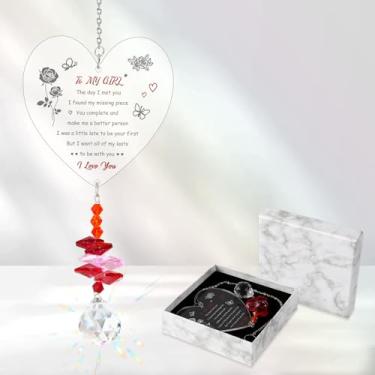 Imagem de TecquorA Presente para namorada, presente de aniversário fofo de namorado, romântico, aniversário de 6 meses, presente de casal de 1 ano para ela, Natal, Natal, Dia dos Namorados, apanhador de sol de