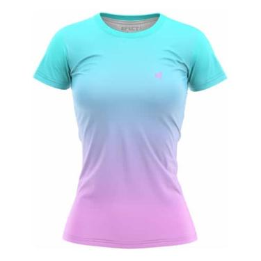 Imagem de Camiseta Feminina Blusa Academia Treino Fitness Proteção Uv - Efect, A