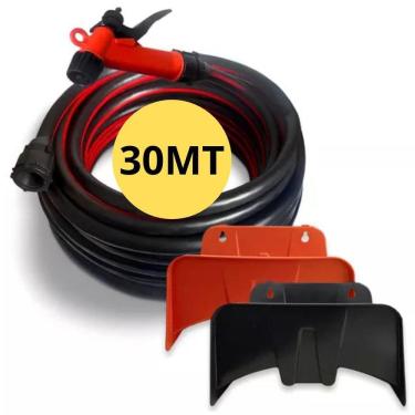 Imagem de Mangueira Jardim 30Mts Reforçada Trançada 7/16 Com Suporte