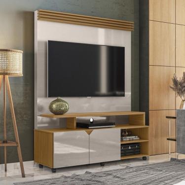 Imagem de Home Berlim Para Tv Até 60 Polegadas C- Rodizios - Lukaliam Móveis